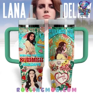 Lana Del Rey Summer Holiday Stanley Tumbler Cup