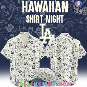 Los Angeles Dodgers Island Limited Hawaiian Shirt