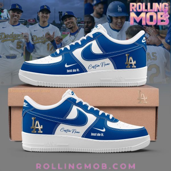 Los Angeles Dodgers Just Do It Limited Nike Air Force 1