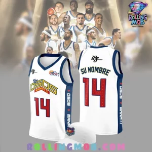 Los Osos de Manatí 2024 White Basketball Jersey