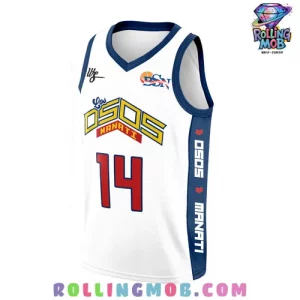 Los Osos de Manatí 2024 White Basketball Jersey