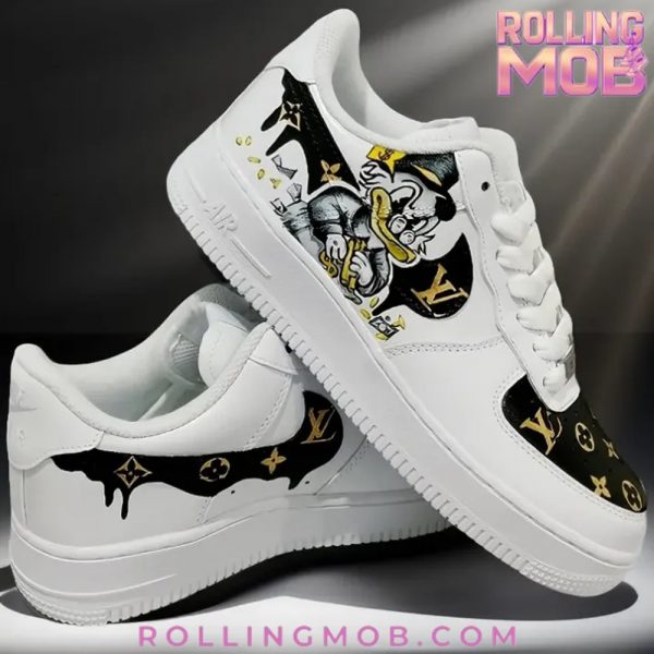 MC Duck x Louis Vuitton Limited Edition Air Force 1