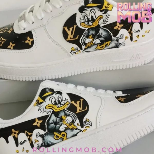 MC Duck x Louis Vuitton Limited Edition Air Force 1