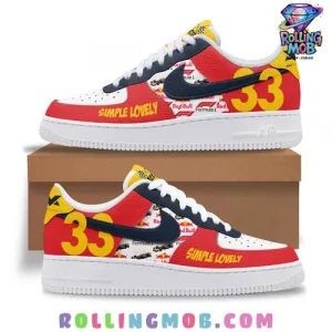 Max Verstappen Simple Lovely Limited Edition Nike Air Force 1