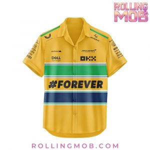 McLaren Formula 1 Ayrton Senna Hawaiian Shirt