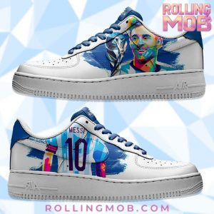 Messi Argentina GOAT Football Limited Edition Air Force 1