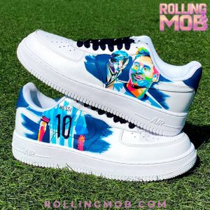 Messi Argentina GOAT Football Limited Edition Air Force 1