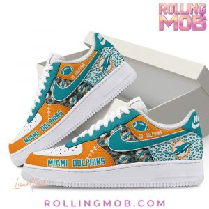 Miami Dolphins Go Dolphins Nike Air Force 1