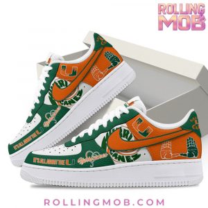 Miami Hurricanes Limited Edition Nike Air Force 1