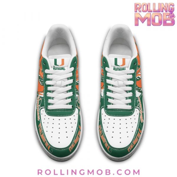 Miami Hurricanes Limited Edition Nike Air Force 1