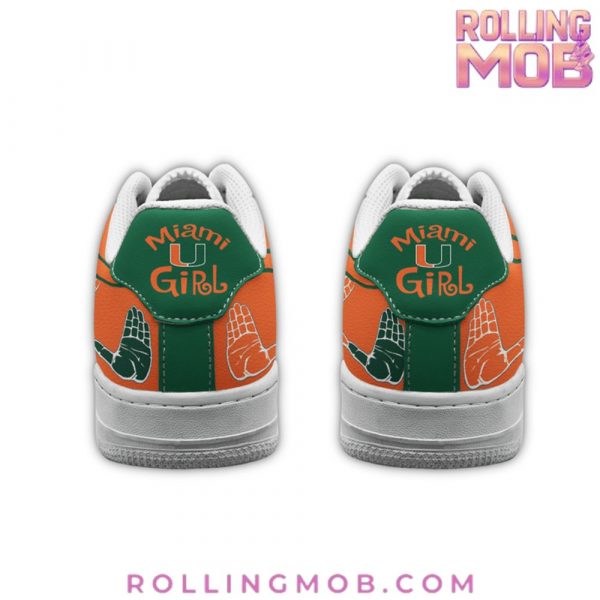 Miami Hurricanes Limited Edition Nike Air Force 1