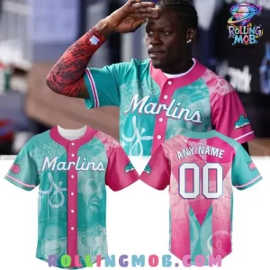 Miami Marlins x 2025 Cuban Heritage Celebration Baseball Jersey