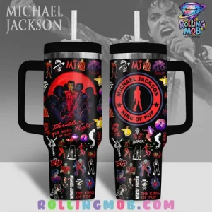 Michael Jackson King Of Pop Stanley Tumbler Cup