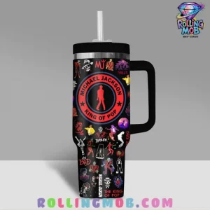 Michael Jackson King Of Pop Stanley Tumbler Cup 3