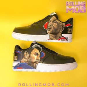Michael Jordan x Lionel Messi Limited Edition Air Force 1