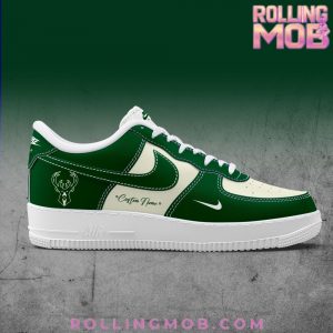 Milwaukee Bucks x Nike Custom Name Air Force 1