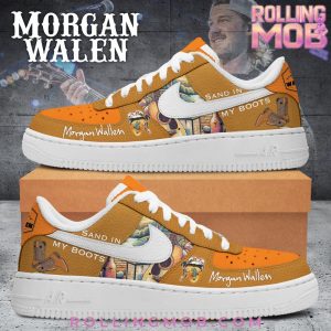 Morgan Wallen Sand In My Boots Custom Limited Edition Air Force 1