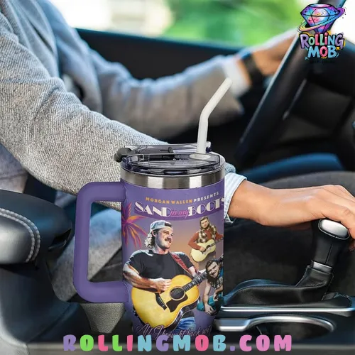 Morgan Wallen Sand In My Boots Limited Stanley Tumbler Cup Morgan Wallen Sand In My Boots Limited Stanley Tumbler Cup