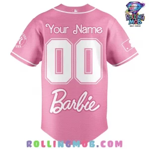 New York Yankees Barbie Game Night 2025 Baseball Jersey 3