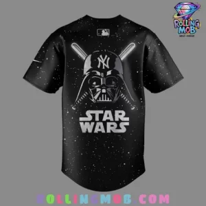 New York Yankees x Star Wars Night 2025 Baseball Jersey 3