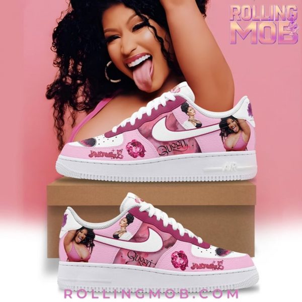 Nicki Minaj Queen Pink Friday Nike Air Force 1