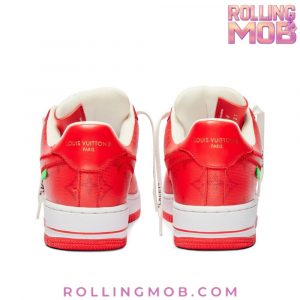 Nike x Louis Vuittion Air Force 1 Red Monogram