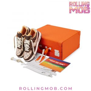 Nike x Louis Vuitton Air Force 1 Brown Monogram