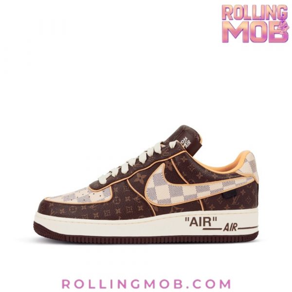 Nike x Louis Vuitton Air Force 1 Brown Monogram