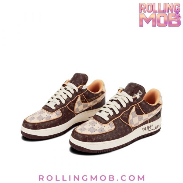 Nike x Louis Vuitton Air Force 1 Brown Monogram
