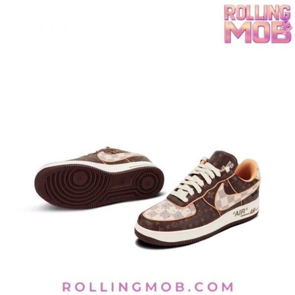 Nike x Louis Vuitton Air Force 1 Brown Monogram