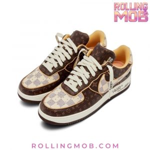 Nike x Louis Vuitton Air Force 1 Brown Monogram