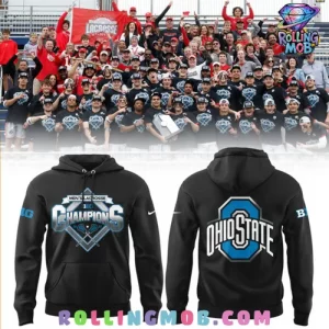 Ohio State Mens Lacrosse Big10 Champions Hoodie