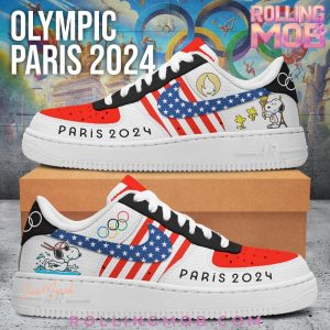 Olympic Paris 2024 Snoopy Nike Air Force 1