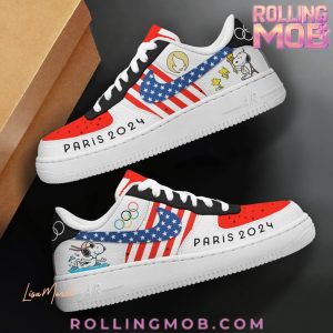 Olympic Paris 2024 Snoopy Nike Air Force 1