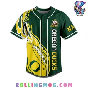 Oregon Ducks Win The Day Baseball Jersey