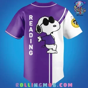 Peanuts x Reading Royals 75th Anniversary Special Baseball Jersey 3