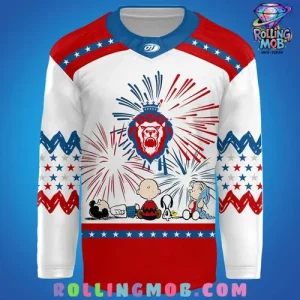 Peanuts x Reading Royals 75th Anniversary Special Hockey Jersey