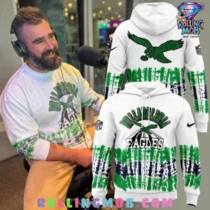 Philadelphia Eagles Tie-Dye Green Hoodie