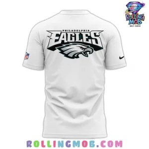 Philadelphia Eagles Wings 2024 White T Shirt 3