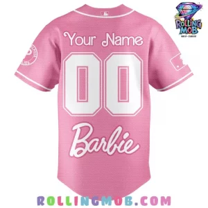 Philadelphia Phillies Barbie Game Night 2025 Baseball Jersey 3