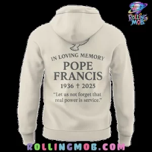 Pope Francis In Loving Memory Special Hoodie 3