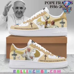 Pope Francis Memorial Limited Edition Nike Air Force
