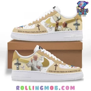 Pope Francis Memorial Limited Edition Nike Air Force
