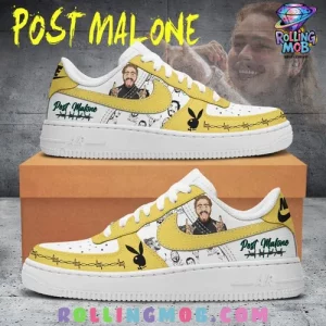 Post Malone Playboy Rockstar Limited Edition Nike Air Force 1