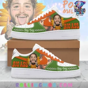 Post Malone Stay Away Sunflower Nike Air Force 1