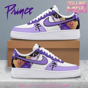 Prince x Nike Limited Edition Purple Air Force 1