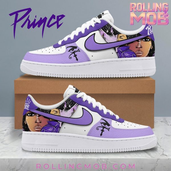 Prince x Nike Limited Edition Purple Air Force 1