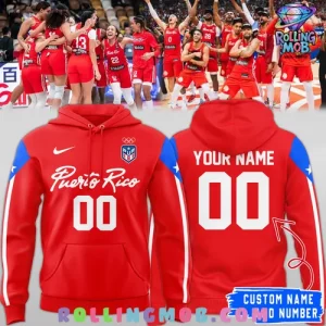Puerto Rico Basketball Olympic Paris 2024 Hoodie