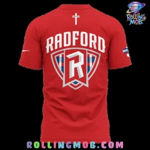 Radford Highlanders Jesus Won Special Red T Shirt 3