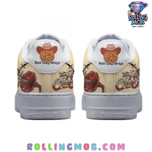 Red Clay Strays Limited Edition Nike Air Force 1 3